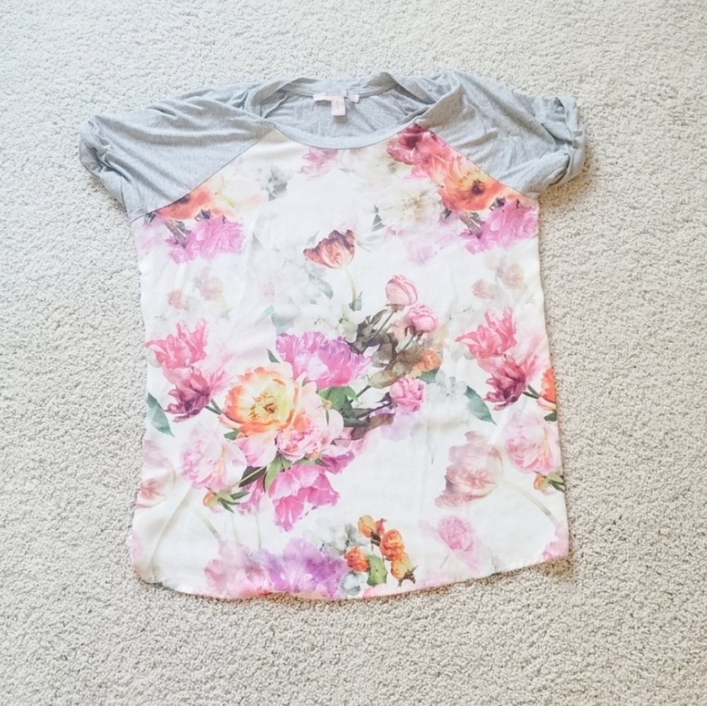 forever 21 flower shirt